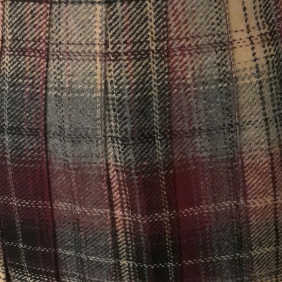 🏁Vintage Edinburgh Woolen Mill Great Britain plaid skirt small - Picture 5 of 11